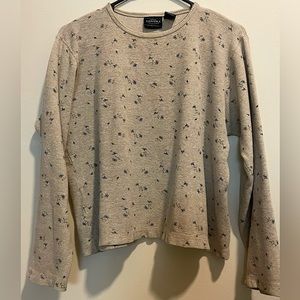 Sonoma Floral Thermal Long Sleeve